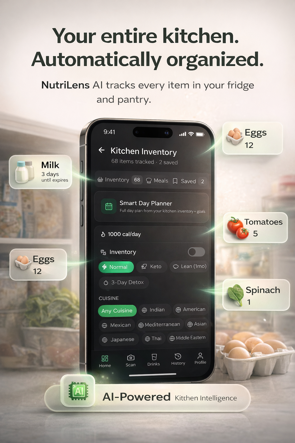 NutriLens AI — #1 AI Food Scanner App | Snap, Scan & Decode Any Meal ...